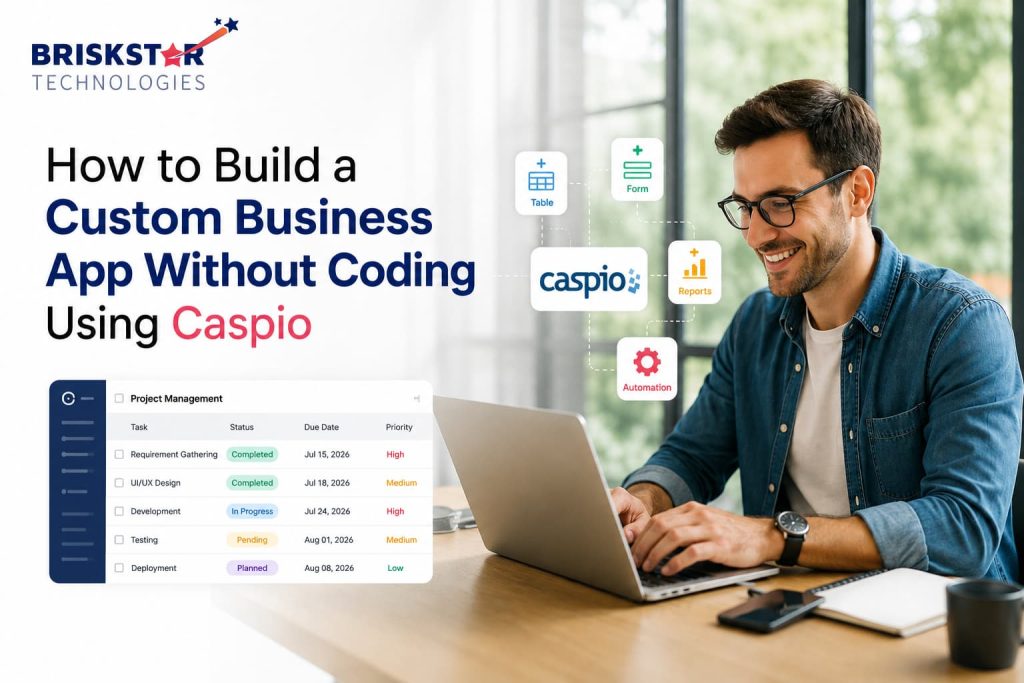 How to Build a Custom Business App Without Coding Using Caspio Step-by-Step