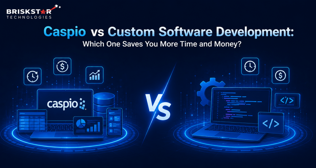 Caspio vs Custom Software Development: Which One Saves You More Time and Money?